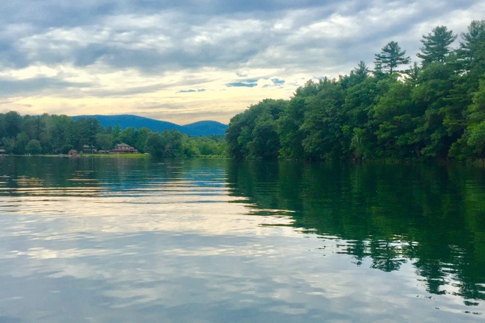 SUP at Twin Lakes, Connecticut