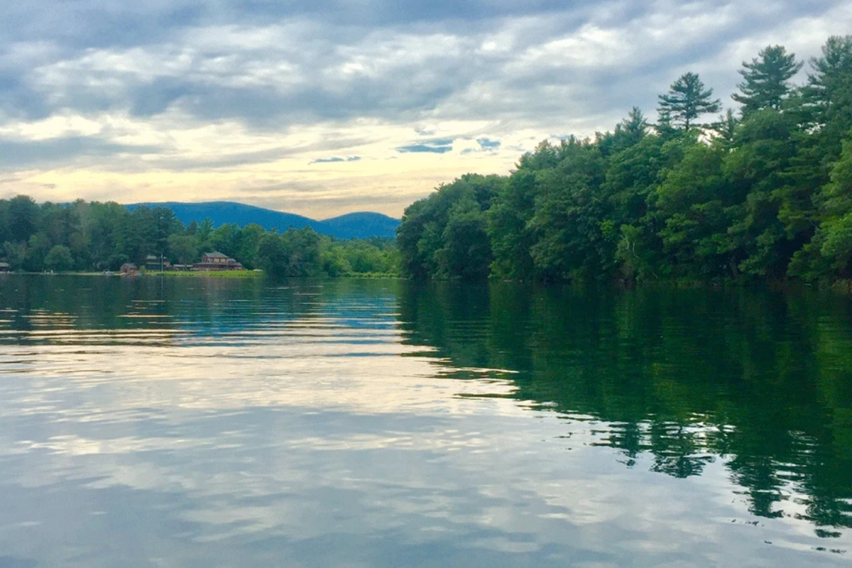 SUP at Twin Lakes, Connecticut