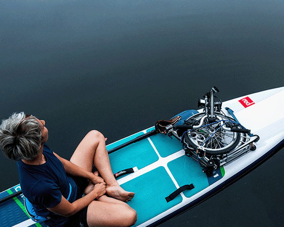 An Adventure On Two Wheels And An Inflatable SUP