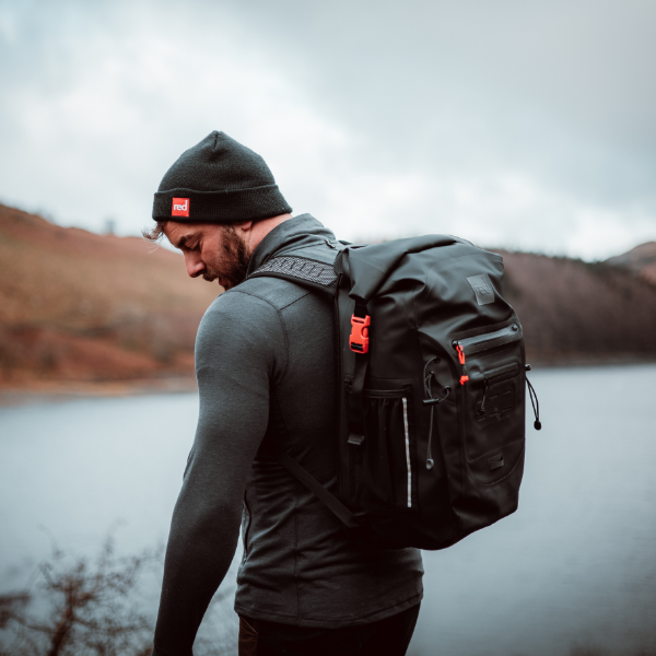 Designing The Adventure Waterproof Backpack – Refining Perfection – Red ...