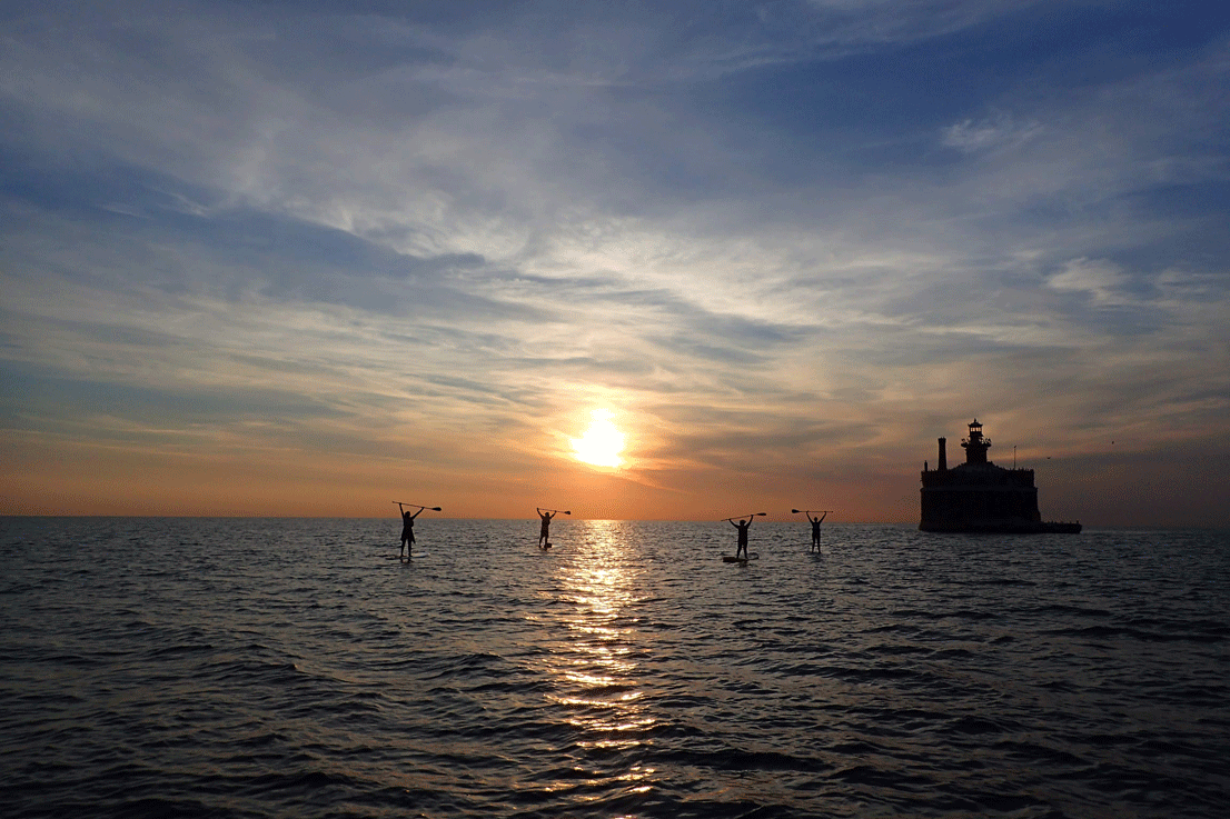 Paddling the Chicago River, IL