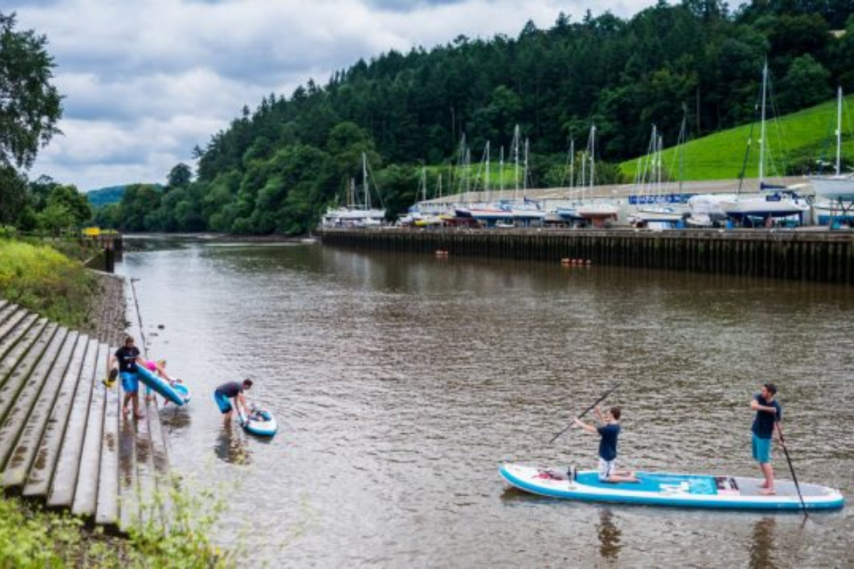 Explore the River Dart and SUP in South Devon