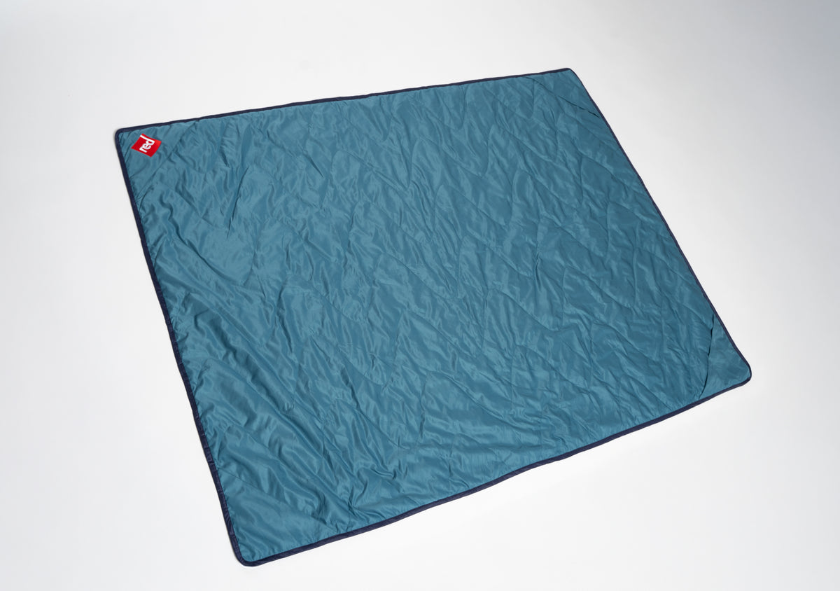 Quilted Lightweight Water-Resistant Adventure Blanket - Blue
