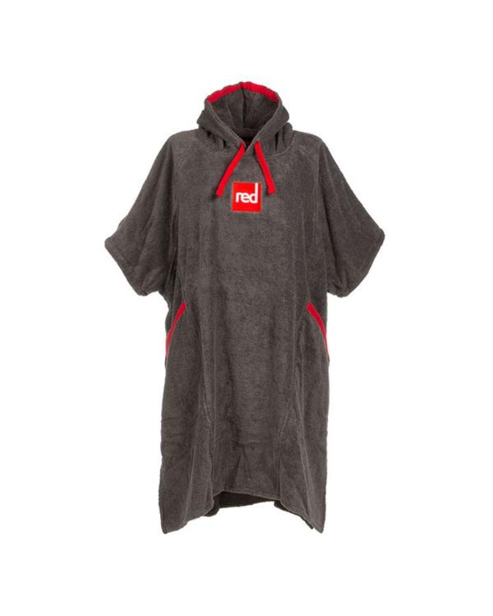 Kids Towelling Change Robe - Grey