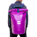 Waterproof Roll Top Dry Bag Backpack - Venture Purple