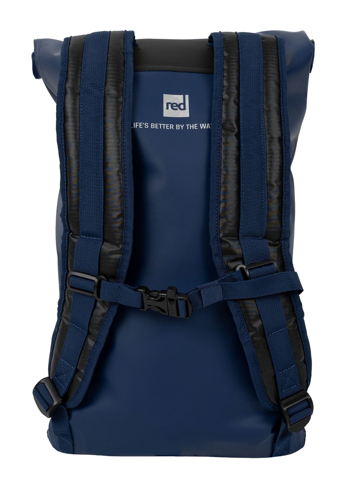 2-in-1 Reversible Swim Buoy Dry Bag Backpack - Admiral Blue / Neon Yellow