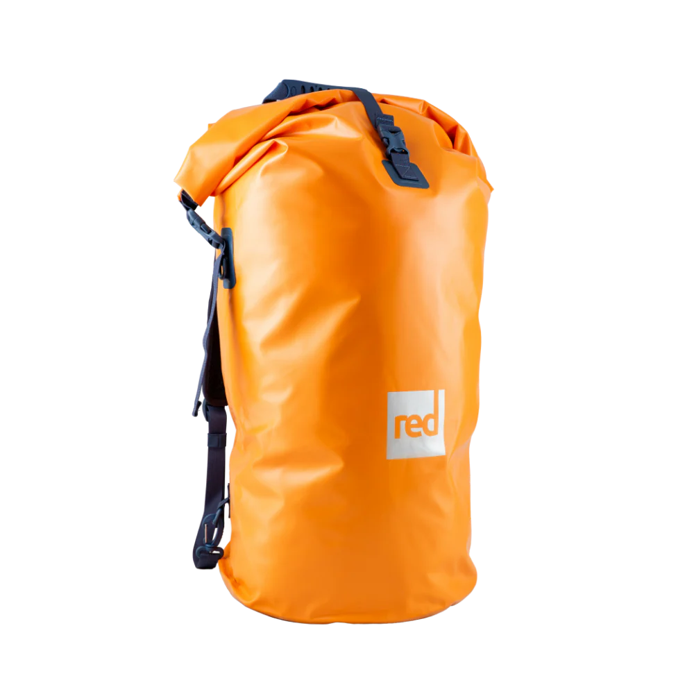 Waterproof Roll Top Dry Bag Backpack 60L - Bitter Orange