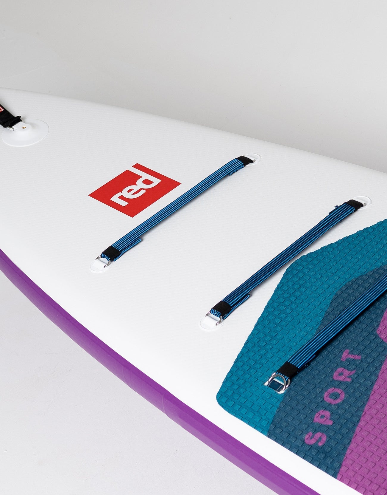 11'3" Sport Purple MSL Inflatable Paddle Board Package.