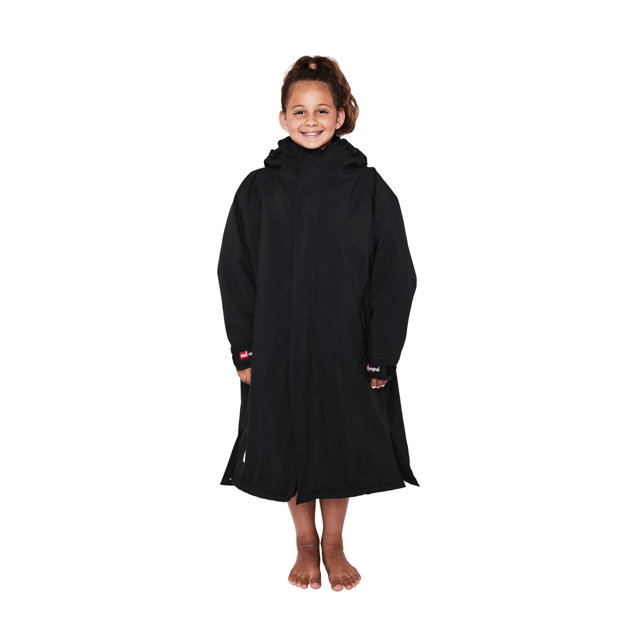 Kids Dry Pro Robe - Black