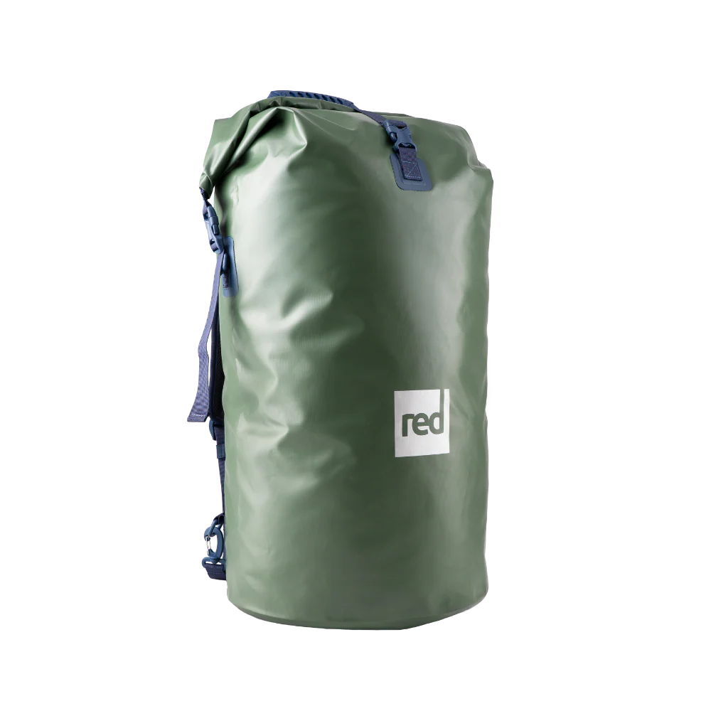 Waterproof Roll Top Dry Bag Backpack 60L - Forest Green