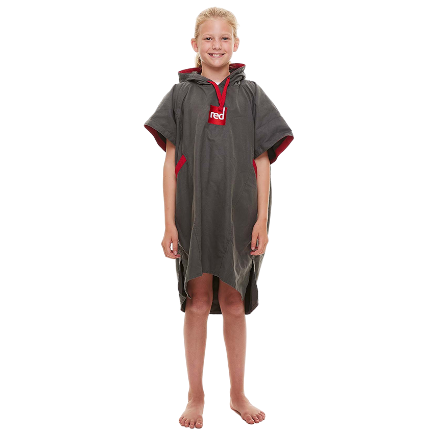 Red Equipment Kid's Quick Dry Microfibre Changing Robe - Grey – Red ...