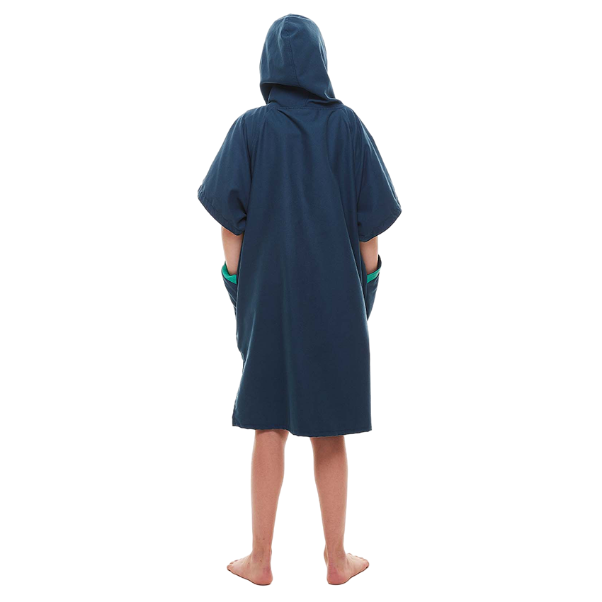 Kids Quick Dry Microfibre Changing Robe - Navy