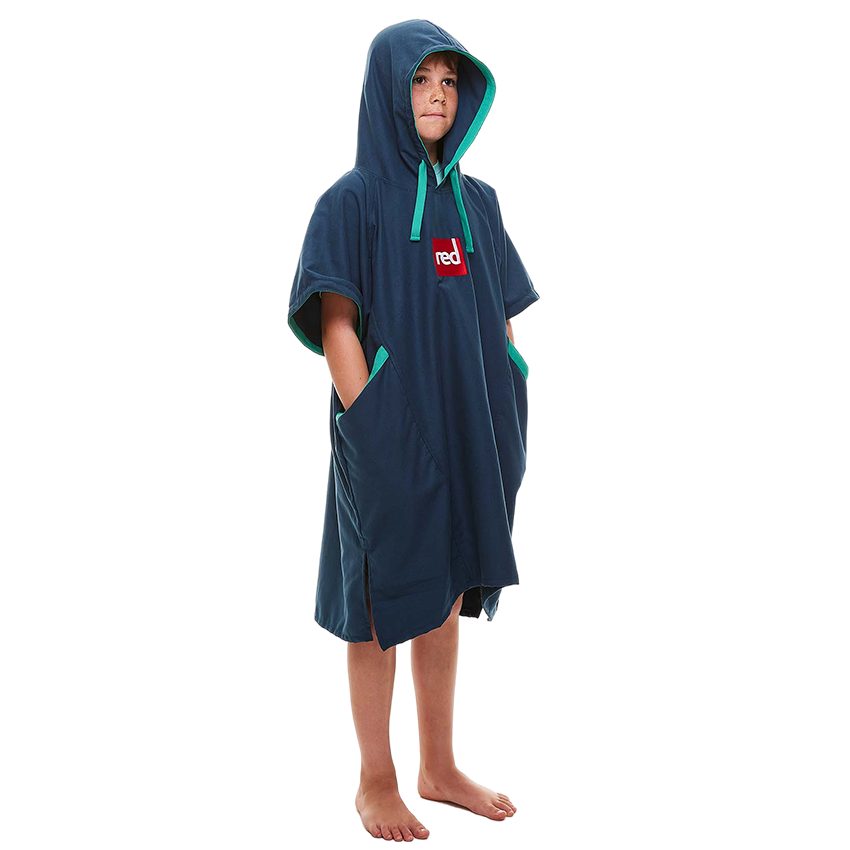 Kids Quick Dry Microfibre Changing Robe - Navy