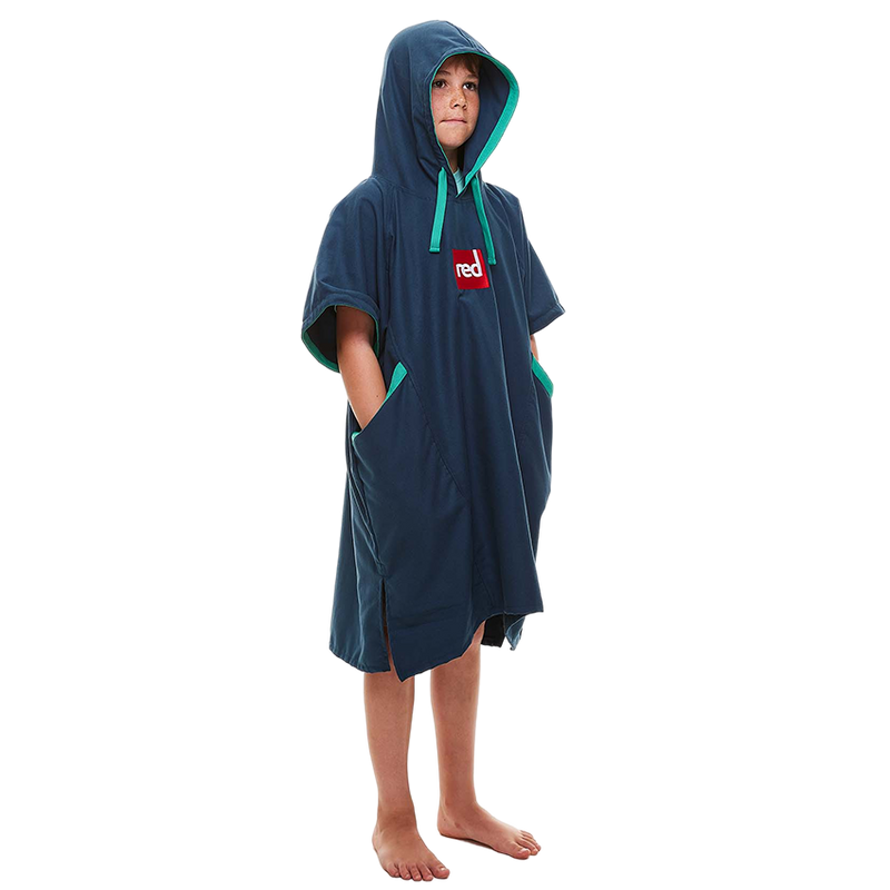 SUN CUBE Kids Changing Robe Surf Poncho, Kids Beach Towels, Hooded