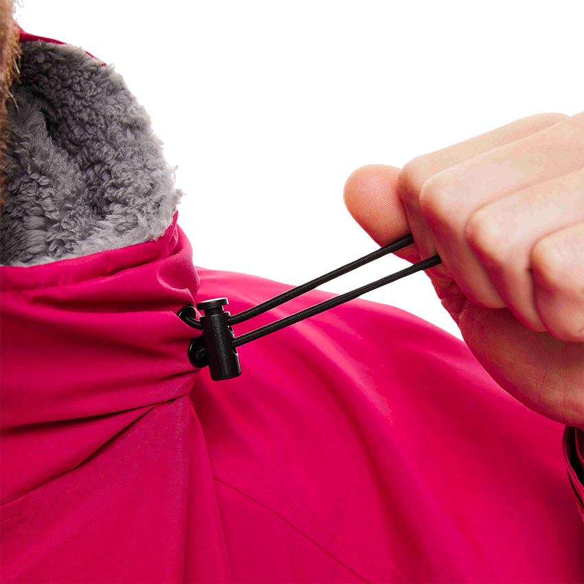 Men's Long Sleeve Pro Change Robe EVO - Fuchsia