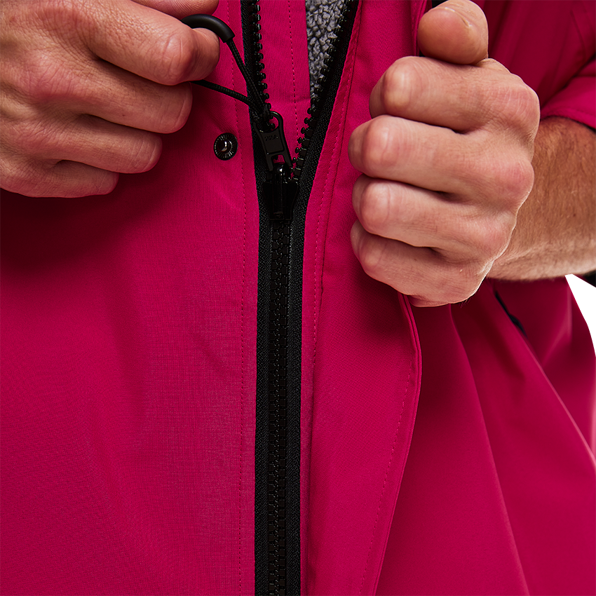 Men's Short Sleeve Pro Change Robe EVO - Fuchsia