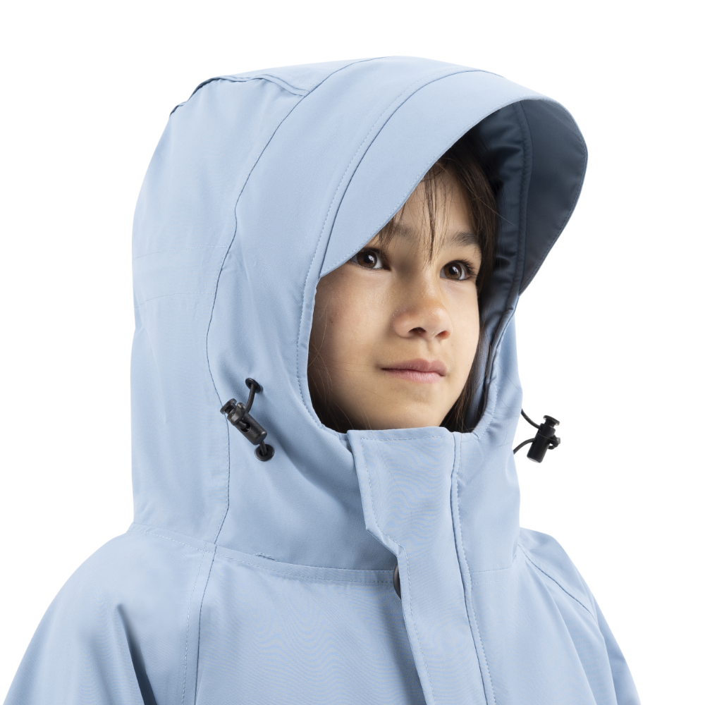 Kids’ Long Sleeve Dry Waterproof Changing Robe Alter EVO Pro - Alpine Blue