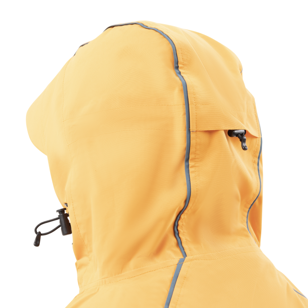 Kids’ Long Sleeve Dry Waterproof Changing Robe Alter EVO Pro - Bitter Orange