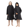 Kids’ Long Sleeve Dry Waterproof Changing Robe Alter EVO Pro - Stealth Black