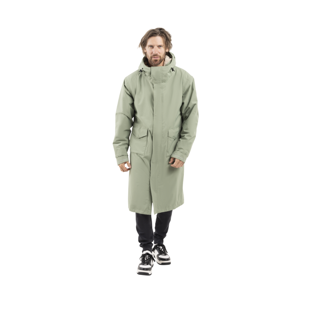 Men's EVO Pro Slimline Waterproof Parka Jacket - Sage Green