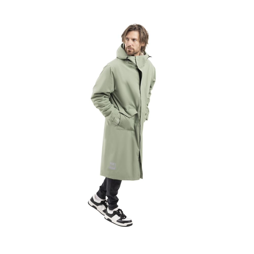 Men's EVO Pro Slimline Waterproof Parka Jacket - Sage Green