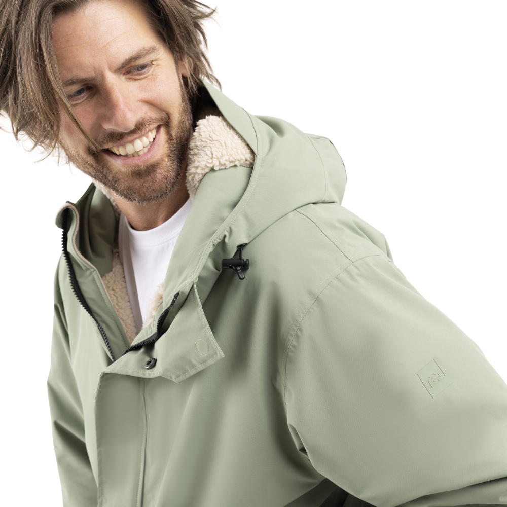 Men's EVO Pro Slimline Waterproof Parka Jacket - Sage Green