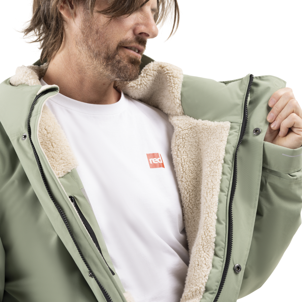 Men's EVO Pro Slimline Waterproof Parka Jacket - Sage Green