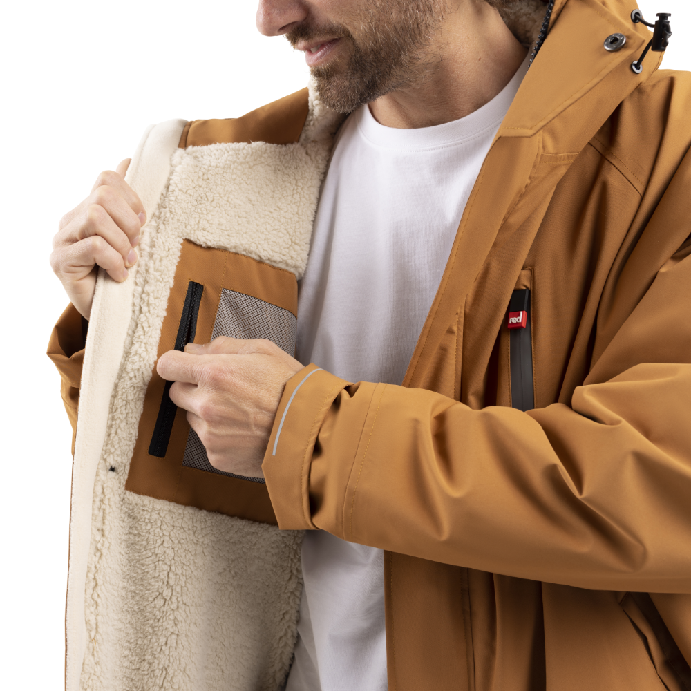 Men's Long Sleeve Dry Waterproof Changing Robe Alter EVO - Caramel