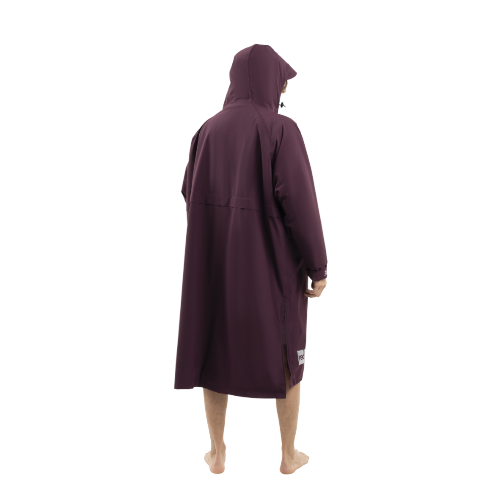 Men's Long Sleeve Dry Waterproof Changing Robe Alter EVO - Rich Burgundy