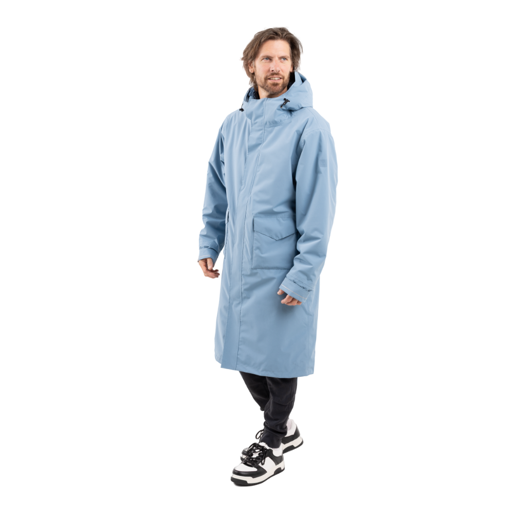 Men's EVO Pro Slimline Waterproof Parka Jacket - Alpine Blue