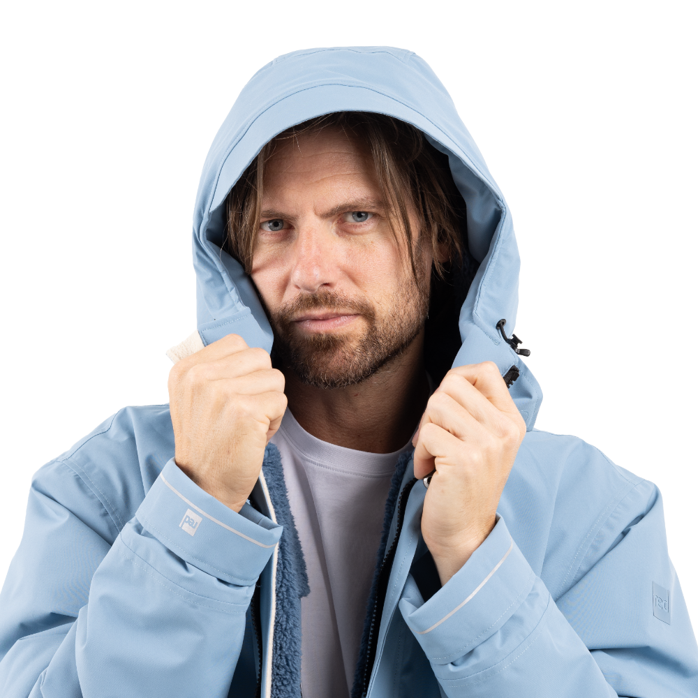 Men's EVO Pro Slimline Waterproof Parka Jacket - Alpine Blue