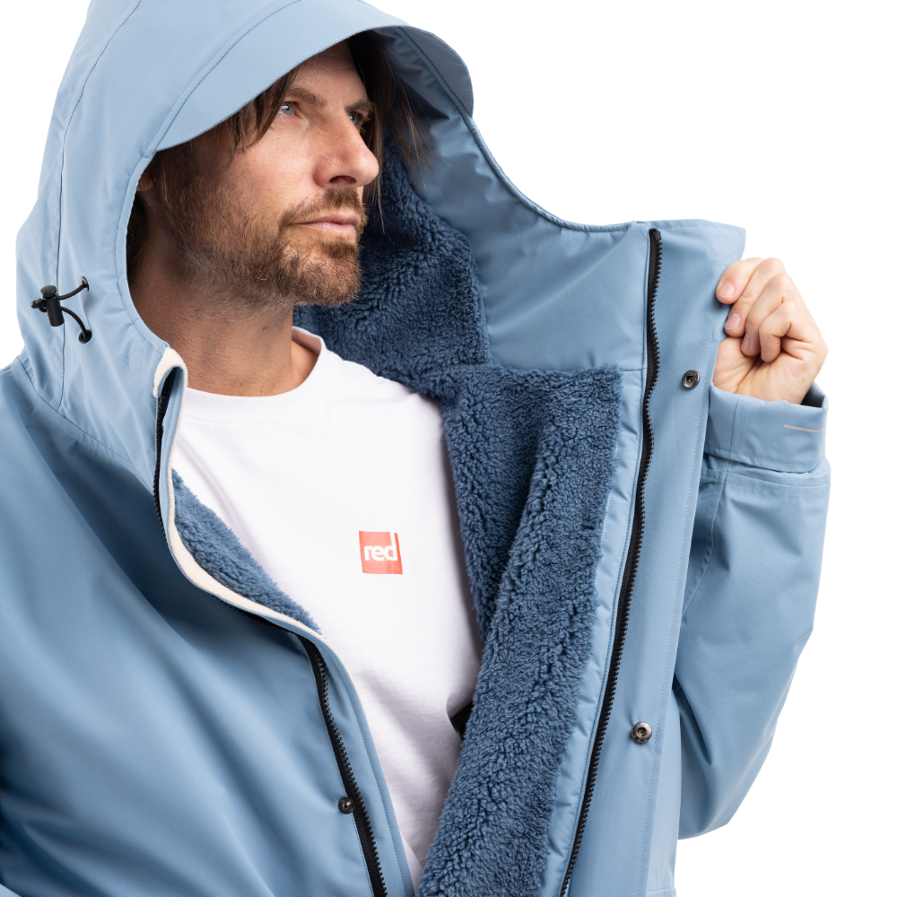 Men's EVO Pro Slimline Waterproof Parka Jacket - Alpine Blue