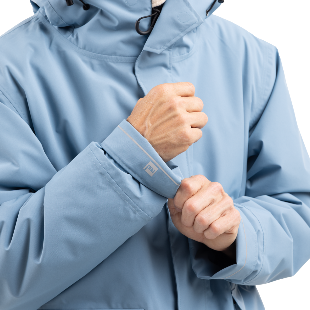Men's EVO Pro Slimline Waterproof Parka Jacket - Alpine Blue