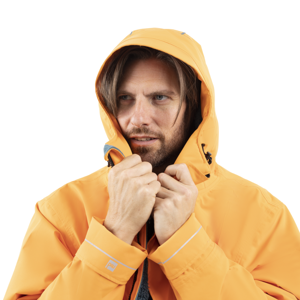 Men's EVO Pro Slimline Waterproof Parka Jacket - Bitter Orange