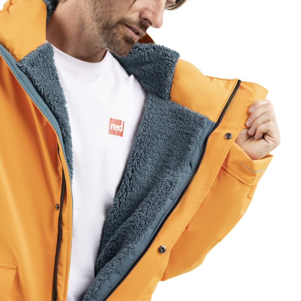 Men's EVO Pro Slimline Waterproof Parka Jacket - Bitter Orange