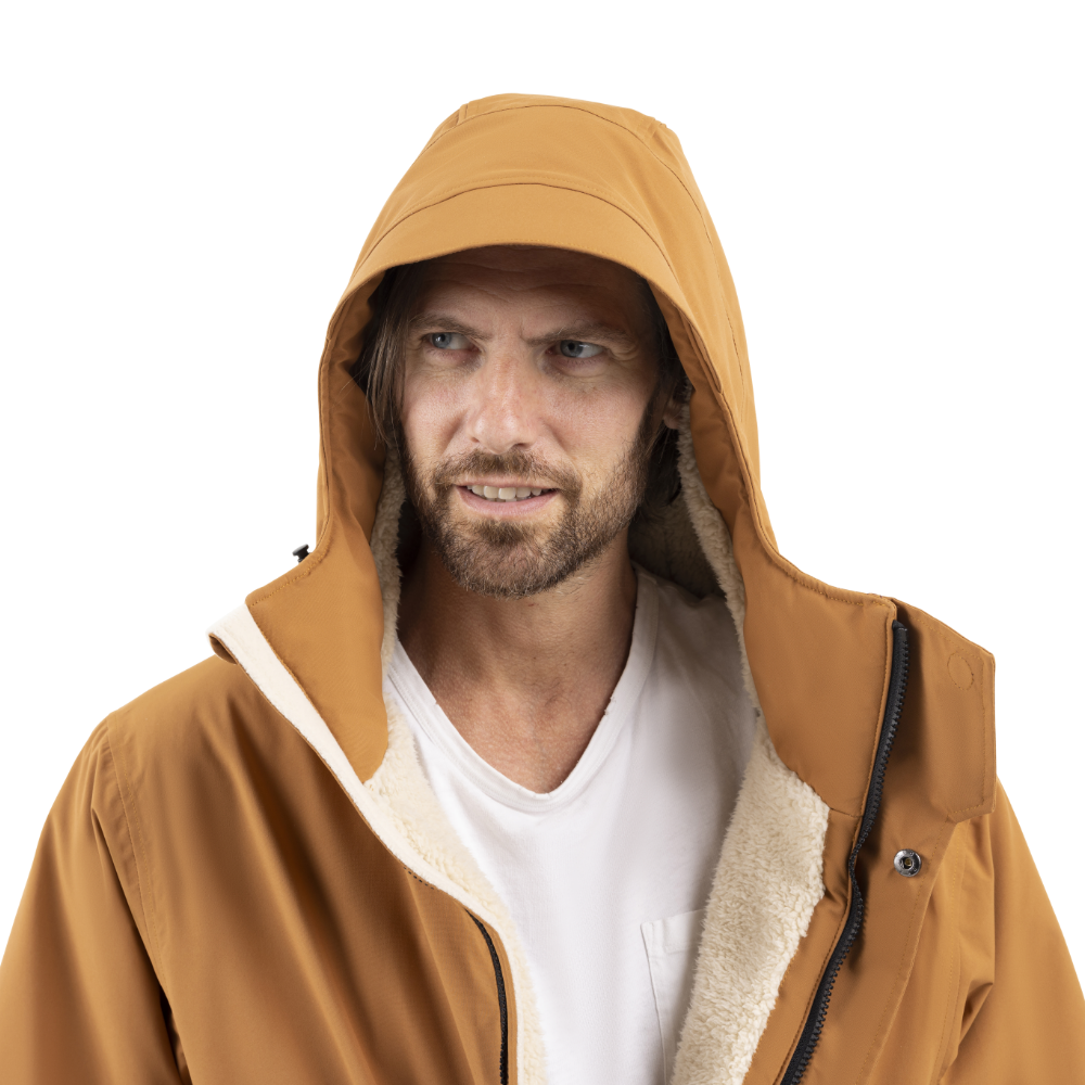 Men's EVO Pro Slimline Waterproof Parka Jacket - Caramel