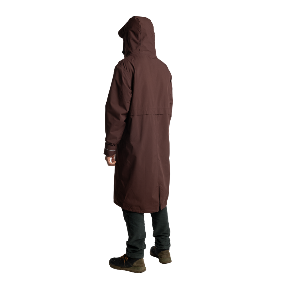 Men's EVO Pro Waterproof Parka Jacket - Deep Chestnut