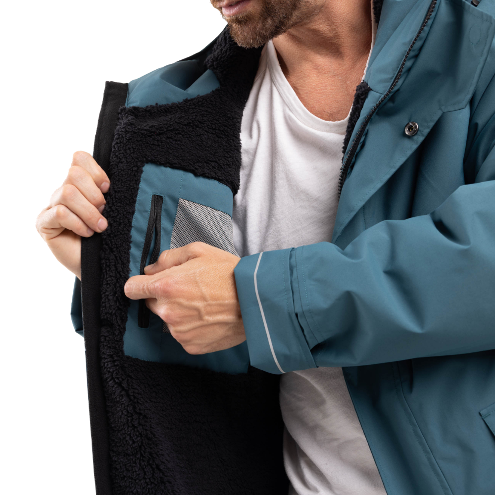 Men's EVO Pro Slimline Waterproof Parka Jacket - Deep Teal