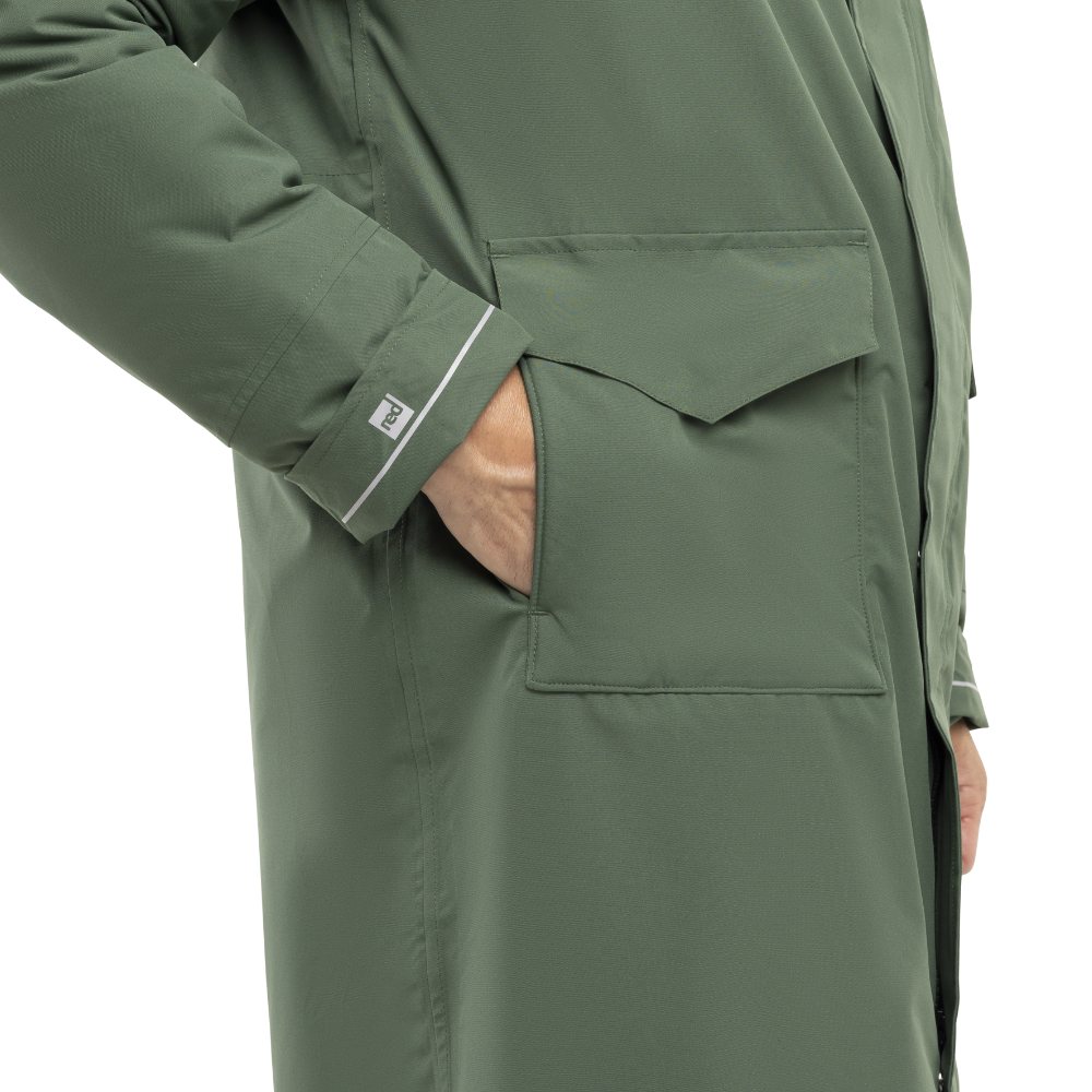 Men's EVO Pro Waterproof Parka Jacket - Forest Green