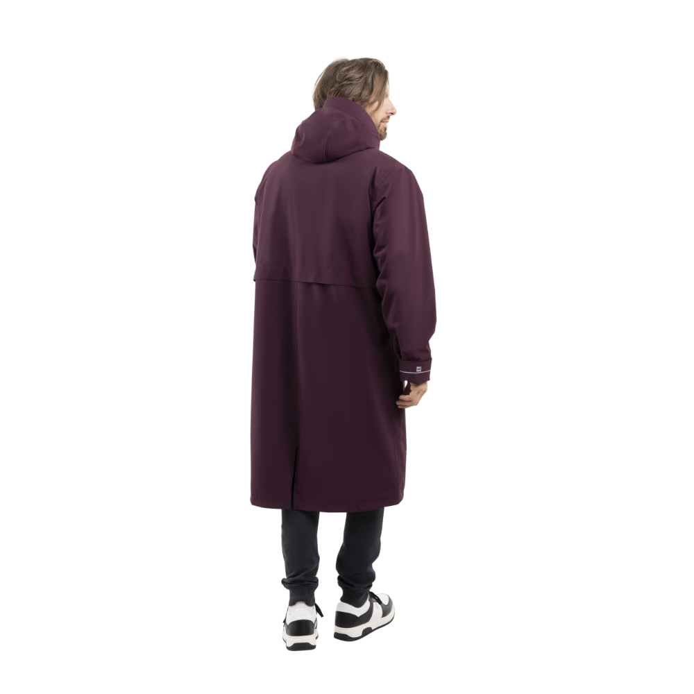 Men's EVO Pro Slimline Waterproof Parka Jacket - Rich Burgundy