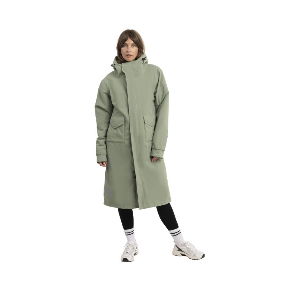 Women's EVO Pro Waterproof Parka Jacket - Sage Green