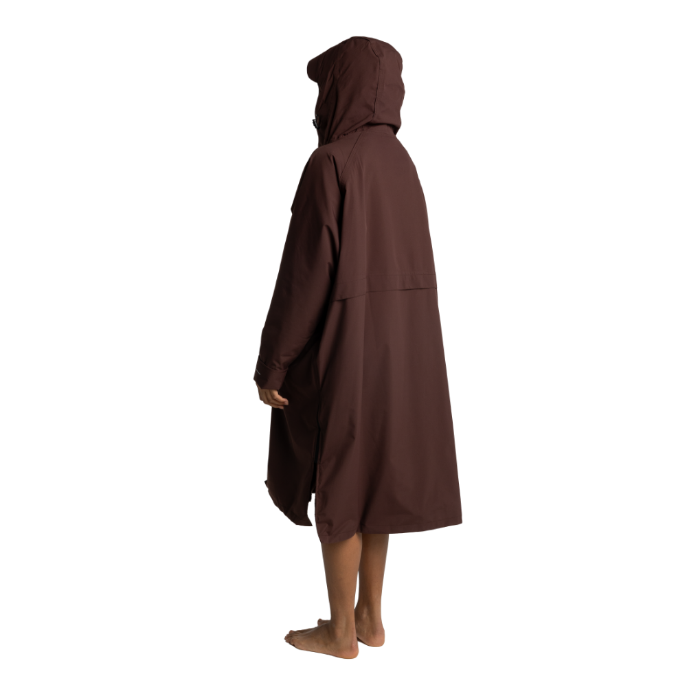 Women's Long Sleeve Dry Waterproof Changing Robe Alter EVO - Deep Chestnut