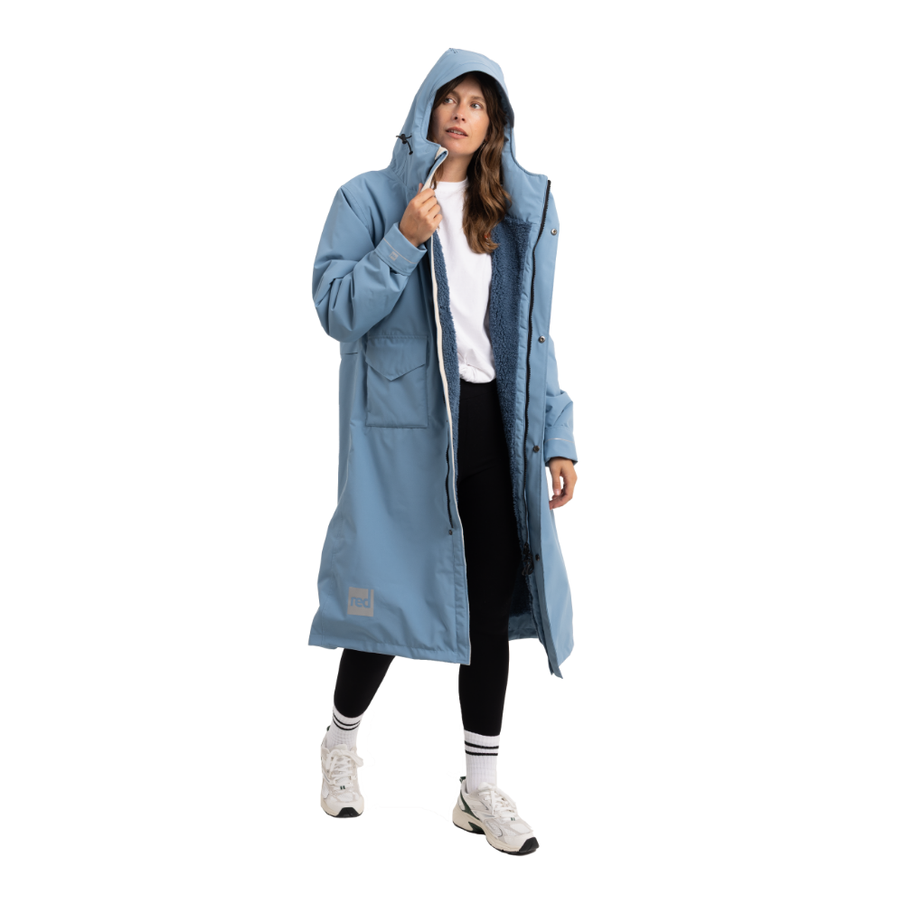 Red Equipment | Women's EVO Slim Fit Waterproof Parka Jacket Red Equipment | Women's EVO Slim Fit Waterproof Parka Jacket