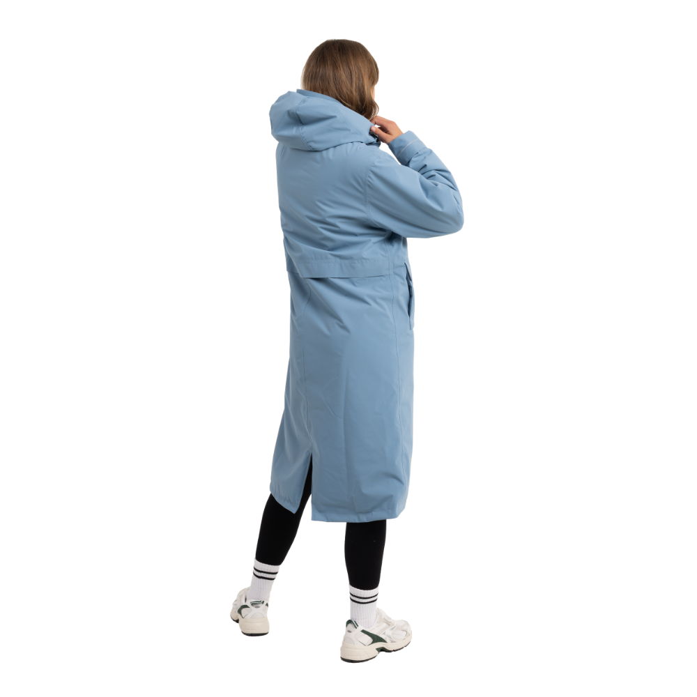 Women's EVO Pro Slimline Waterproof Parka Jacket - Alpine Blue