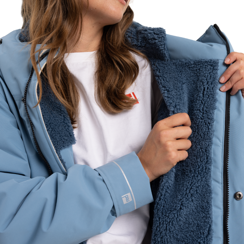 Women's EVO Pro Slimline Waterproof Parka Jacket - Alpine Blue