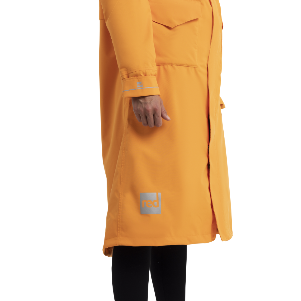 Women's EVO Pro Slimline Waterproof Parka Jacket - Bitter Orange