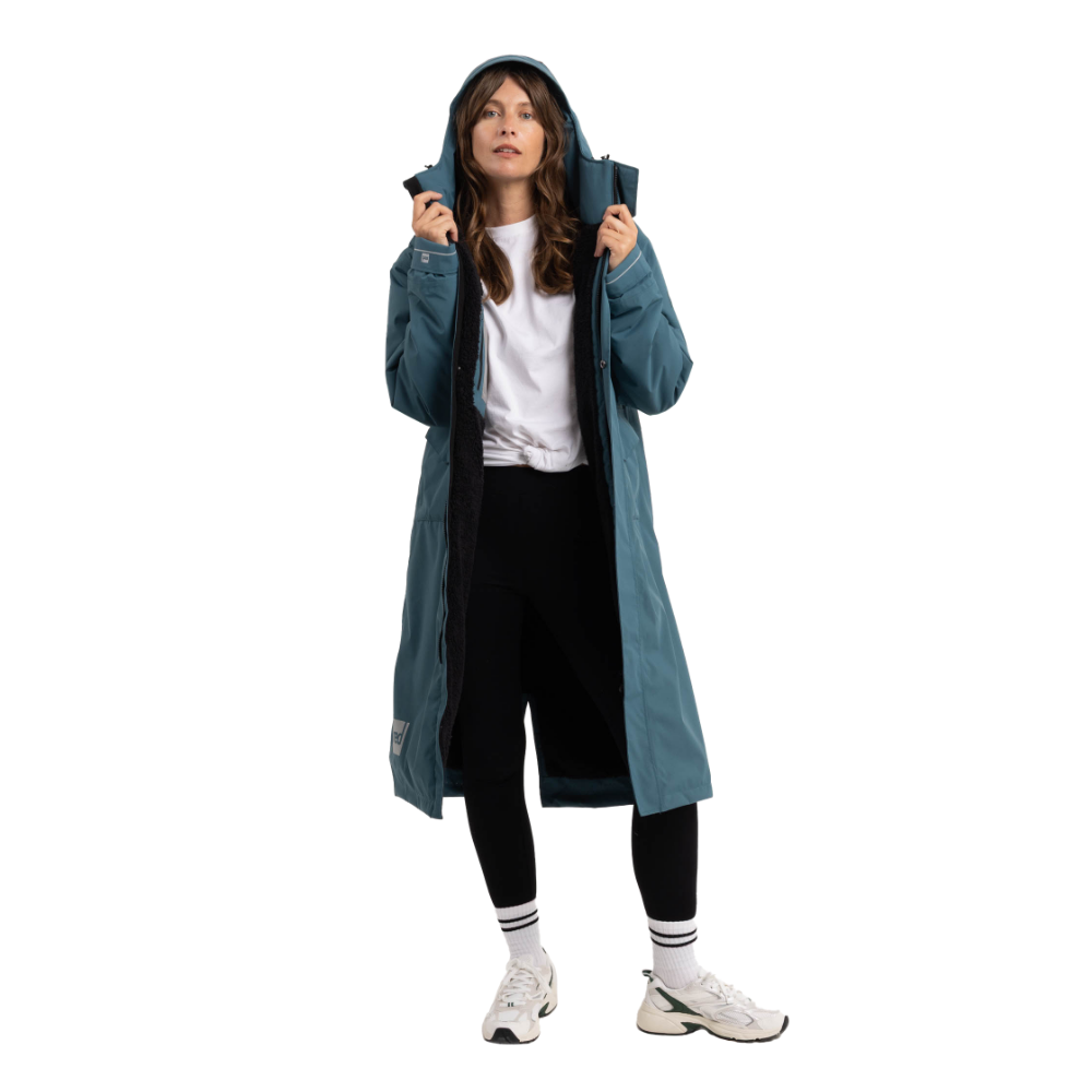 Women's EVO Pro Slimline Waterproof Parka Jacket - Deep Teal