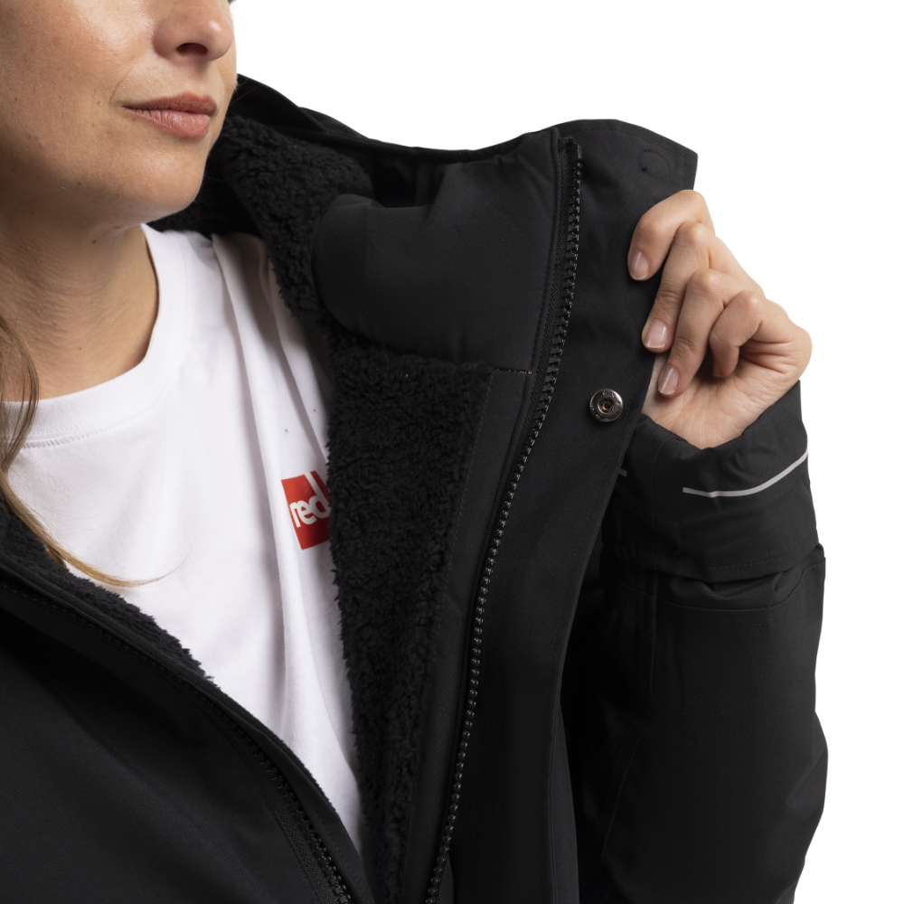 Women's EVO Pro Waterproof Parka Jacket - Stealth Black