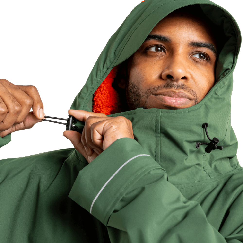 Men's EVO Pro Slimline Waterproof Parka Jacket - Forest Green