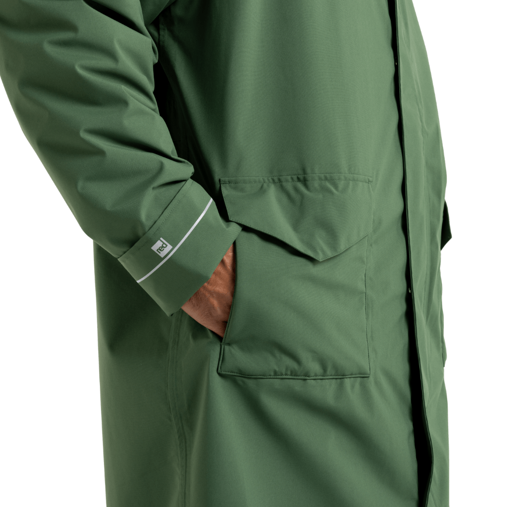Men's EVO Pro Slimline Waterproof Parka Jacket - Forest Green